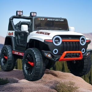 Auto elettrica per bambini con telecomando, auto giocattolo a quattro ruote può sedersi sulle persone, passeggino per bambini - Product Image 1