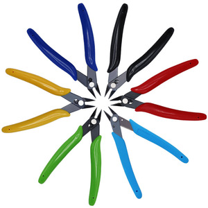 Ensemble de trois pinces coupantes diagonales pour la fabrication de bijoux, outils en acier avec lame en alliage S2 pour bracelets, colliers et accessoires pour cheveux DIY - Product Image 5
