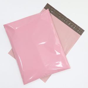 Sobres de Correo Ecológicos de Doble Cinta Adhesiva Rosa/Negro, Bolsas de Plástico para Envíos de Ropa, Bolsas de Correo de Polipropileno - Product Image 2
