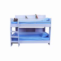 Lit superposé en bois MDF simple et moderne pour enfants haute qualité et prix compétitif direct usine pour le salon