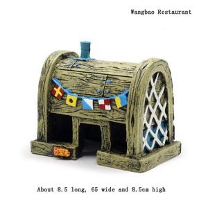 Offre Spéciale achats en gros résine <span class=keywords><strong>aquarium</strong></span> ornements d'<span class=keywords><strong>aquarium</strong></span> ananas pieuvre frères décoration pour poisson nager - Product Image 5