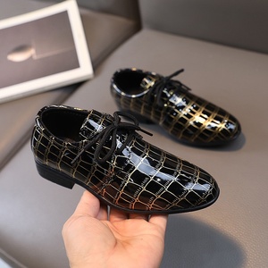 Mocasines para niños Brillantes Nuevos zapatos simples para niños Punta estrecha Versátil Zapato de rendimiento para niños para fiesta Boda - Product Image 3