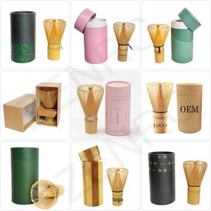 Fouet à matcha en bambou naturel fait main, écologique, avec logo personnalisé, vente en gros d'usine, prix abordable - Product Image 4