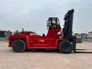Used Kalmar FD450 Reach Stacker 45 Ton Container Reachstacker Gloria Red450 With Toplift Spreader For Port Yardnternal Combustio - Product Image 2
