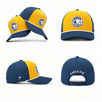 Gorra de Béisbol Deportiva de Alto Rendimiento para Hombre, con Logotipo Personalizado, para Pesca y Viajes al Aire Libre, con Dos Colores y Perforaciones Láser