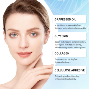 <span class=keywords><strong>Masque</strong></span> pour le cou au collagène anti-âge, en hydrogel, pour peaux sensibles et mixtes, sans cruauté, format voyage, liftant et raffermissant - Product Image 6