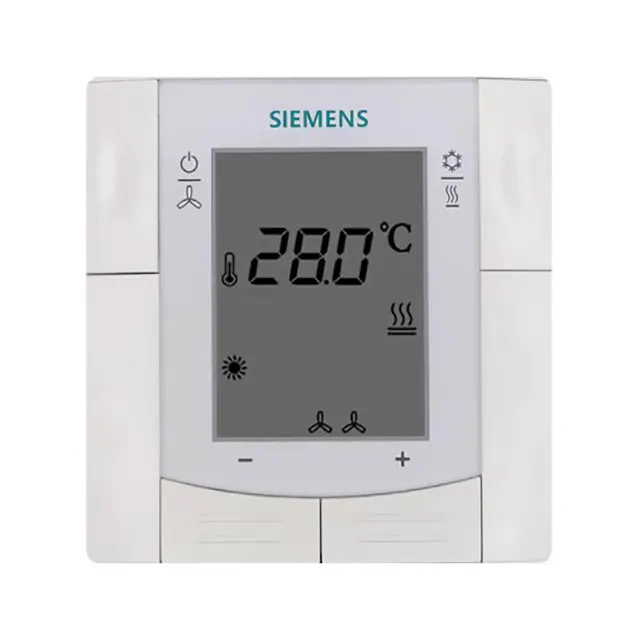 Cableado Termostato de habitación digital de 24V para aire acondicionado Termostato de habitación Siemens (RDE100)