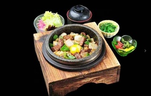 Corea bibimbap dolsot pietra pentola di cottura ciotola di ramen ciotola di pietra di granito pentole per la vendita - Product Image 4