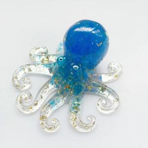 Hot-<strong>Selling</strong> Natural Crystal <strong>Stone</strong> <strong>Jade</strong> Gravel Cute Ocean Octopus Squid Animal Home Decoration Ornaments Handicrafts Craft - Product Image 3