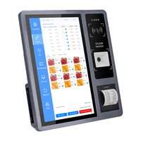 Caisse enregistreuse tactile capacitive 21,5 pouces, Android RK3568 Quad Core 2 Go, tout-en-un pour la vente au détail, les supermarchés et les restaurants