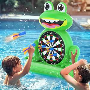 Inflatable Frog <b>Dart</b> <b>Board</b> Pool Game Set with Sticky Balls - Product Image 1