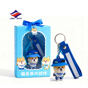 Longzhiyu 20 ans de ventes exceptionnelles, porte-clés personnalisés, breloque <span class=keywords><strong>en</strong></span> PVC, porte-clés personnalisé, porte-clés <span class=keywords><strong>en</strong></span> caoutchouc PVC - Product Image 5