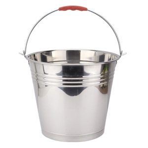 Home Source Stainless Steel Bucket 304/201 Extra Thick Non <b>Magnetic</b> Multi Purpose Student Dormitory Use - Product Image 5