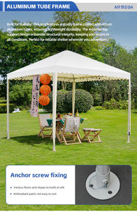 Cobertizo de Estacionamiento para Autos de PVC Transparente de Grado Alimenticio, Impermeable, de Alta Calidad, Serie Lingyun Y1, de Aluminio, de Una Habitación, para las Cuatro Estaciones - Product Image 3