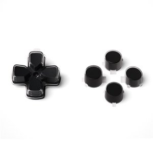 ปุ่ม D-pad แบบสองสี ดำและใส สำหรับเปลี่ยน ไม่มีลายตัวอักษร ปุ่มหน้า D-pad สำหรับคอนโทรลเลอร์ PS5 - Product Image 5