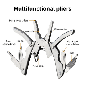 Pinze Multiuso Pieghevoli Mini Beetle all'Ingrosso, OEM in Acciaio Inox, Coltello da Pesca, Apribottiglie, Strumenti EDC per Campeggio - Product Image 2