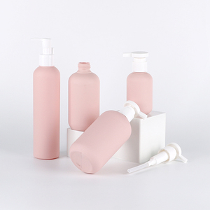 ขวดพลาสติกสำหรับบรรจุภัณฑ์เครื่องใช้ในห้องน้ำแบบกำหนดเอง ขวดปั๊มเปล่าสำหรับแชมพูและครีมนวดผม - Product Image 2
