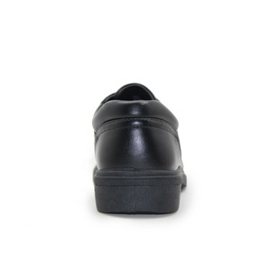 Zapatos de cuero negros para niños, calzado escolar cómodo, barato, venta al por mayor - Product Image 5