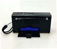 MEIER M-9390 Nouvelle version améliorée Radio compacte rechargeable par USB avec haut-parleur et tuner AM/FM/SW Réception excellente