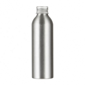 50ml 100ml 120ml 150ml 200ml 250ml Aluminium <b>Bottle</b> With Metal Silver Gold Black Screw Cap - Product Image 3
