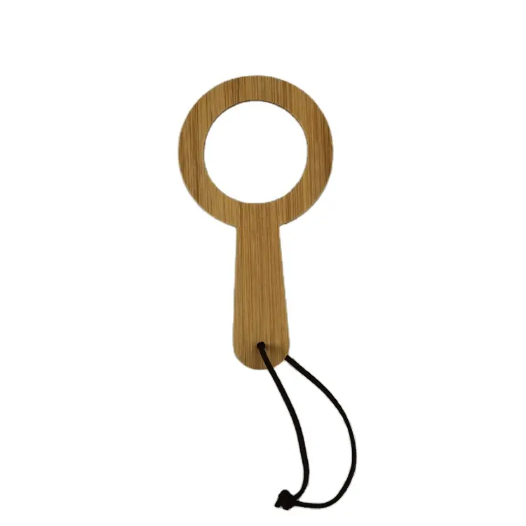 Детское маленькое бамбуковое увеличительное стекло
