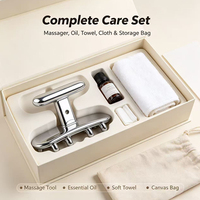 Outils de soin de la peau Gua Sha personnalisés OEM/ODM, masseurs, produits en acier inoxydable 304, outil Gua Sha en forme de cœur, Gua Sha en acier inoxydable
