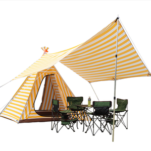 Bâche de Camping en coton, toile pare-soleil, Camping en plein air, ultralégère, étanche, pour pique-nique, barbecue, pêche, abri de pluie et de mouche - Product Image 3