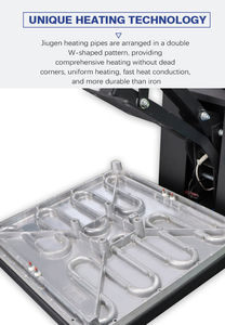 <strong>Factory</strong> Direct New 15*15 Inch <strong>Sublimation</strong> 38*38cm Printing Transfer Heat Press Machines High Precision Manual Grade 220V Voltage - Product Image 6