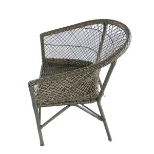 outdoor tea and coffee sets leisure furniture PE rattan chair garden dinning table set
