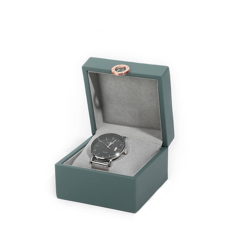 กล่องนาฬิกาสีเขียว
