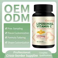 Cápsulas de Vitamina C Liposomal 1000mg |   Antioxidante Aclarante de la Piel |   Fabricante de Suplementos de Belleza Oral de Marca Privada OEM