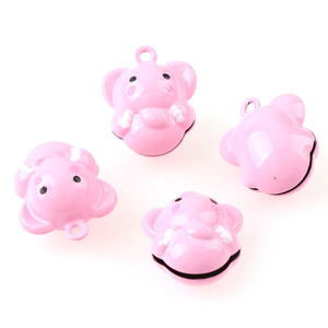 Campana adorabile dell'elefante dell'artigianato delle campane degli animali del metallo del fumetto all'ingrosso della fabbrica - Product Image 4