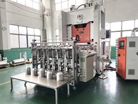Machine automatique de fabrication de contenants en aluminium LK-T130 H Frame, production de 12000 pièces/heure, provenant d'une usine chinoise