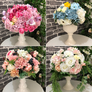 Accessoires de décoration de mariage boule de fleurs rose arc de fleurs Usher et colonne romaine pour célébrations décoration d'intérieur pour la fête des mères - Product Image 2