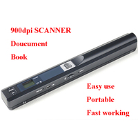 Scanner de livre automatique 2014 nouveau design portable A4 document scanner sans fil stylo scanner WT-TSN425