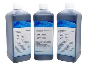 1000Ml Tinta Industri 5157E 5157 Tinta Cetak Hitam Digunakan Dalam Printer Inkjet Markeh Imaje S4 S8 CIJ Pabrik Grosir Cina