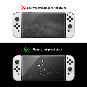 Protector de pantalla de película de vidrio <span class=keywords><strong>templado</strong></span> antiarañazos de dureza 9H al por mayor para Nintendo <span class=keywords><strong>Switch</strong></span> 2OLED <span class=keywords><strong>Switch</strong></span> Lite NS2 NS dispositivo de juego - Product Image 2