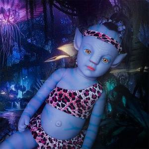 Muñeca Reborn <span class=keywords><strong>de</strong></span> 20 Pulgadas, Muñeca <span class=keywords><strong>de</strong></span> Vinilo Suave, Edición Luz Nocturna, Bebé Reborn <span class=keywords><strong>Avatar</strong></span> para Bebés - Product Image 6