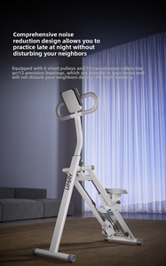 Máquina <span class=keywords><strong>de</strong></span> Escalada <span class=keywords><strong>Multifuncional</strong></span> para Ejercicio en Casa 2026, Stepper y Simulador <span class=keywords><strong>de</strong></span> Escaleras para Uso Doméstico, Metálico - Product Image 2