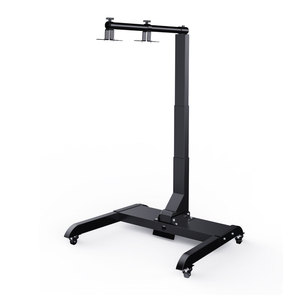 Electric Stand For TLA Red Light Therapy Panels Black Metal 4 Wheel Salon <b>Trolley</b> Industrial Design Commercial Furniture - Product Image 1