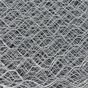 Suporte Foundation Pit Tem 2x1x0.5m Alta Resistência à Corrosão Tamanho de Malha 8x10cm Pedra Gaiola Net - Product Image 1