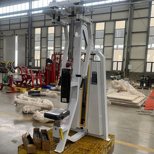 Peralatan Kebugaran baja Pin Gym mesin pilihan muatan Pec terbang belakang Delt dan lengan latihan duduk Dada dan kembali latihan - Product Image 4