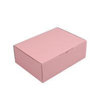 Vêtements cosmétiques personnalisés de bonne qualité boîte d'expédition postale colorée pliable en carton ondulé pour cadeau