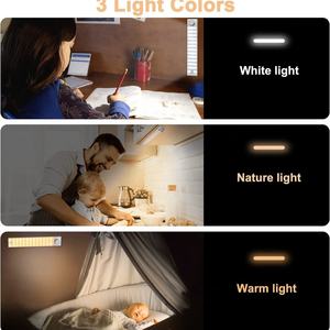 Miroir de maquillage LED rechargeable par USB, à intensité variable, avec détecteur de mouvement, éclairage sous armoire, placard, armoire - Product Image 2