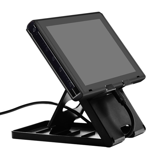 Foldable Multi-Angle Adjustable Playstand Bracket, Portable Desktop Holder for Nintendo Switch Switch 2