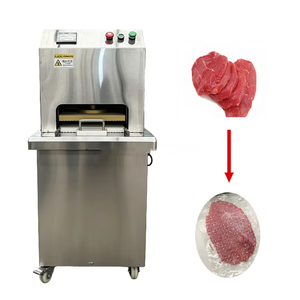 เครื่องกดเนื้อไก่เนื้อหมูแบบกึ่งอัตโนมัติ สแตนเลส สำหรับร้านค้า - Product Image 1