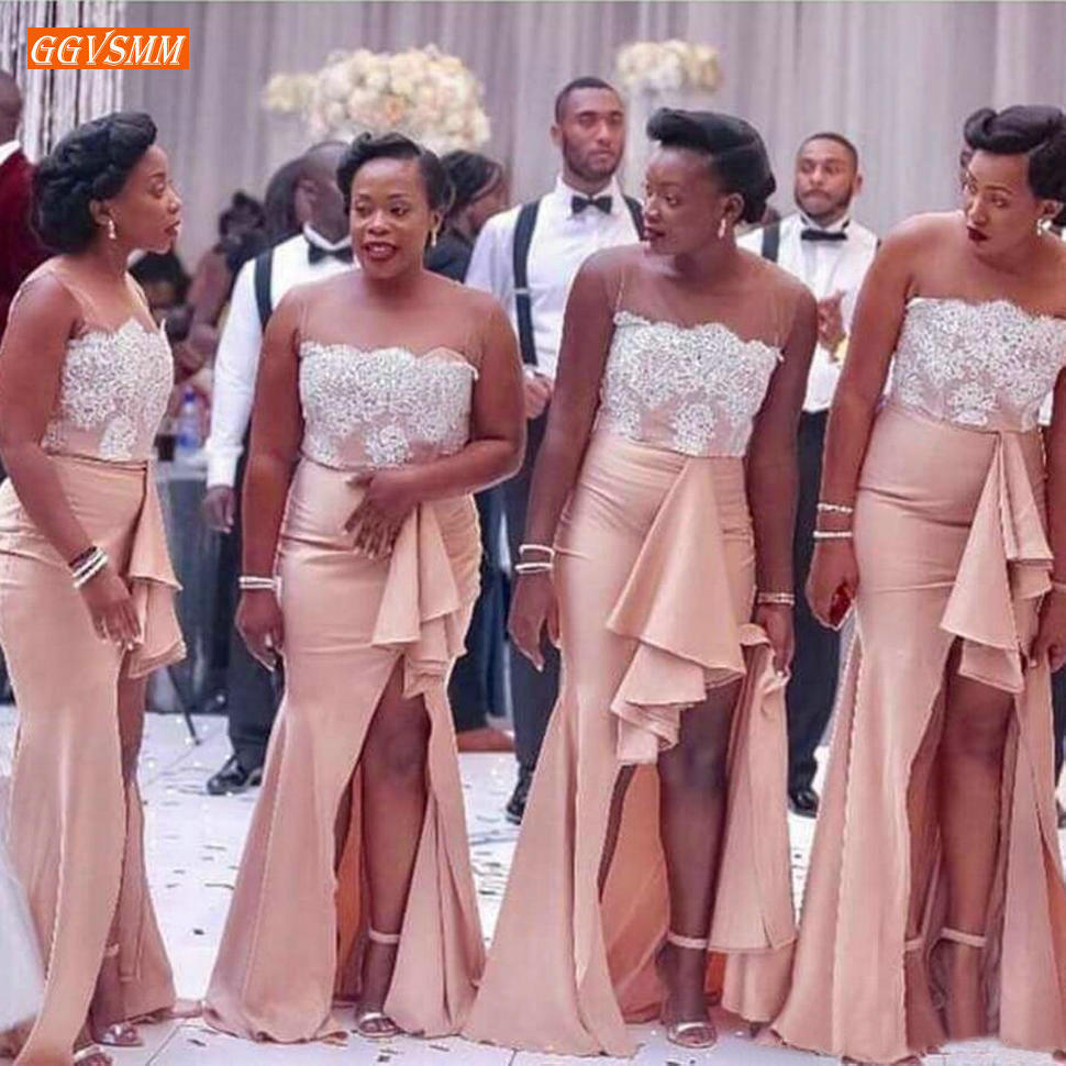 Ivory Bridesmaid Dresses Wedding Elegant Stylish