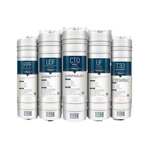 Cartouche filtrante pour purificateur d'eau, ensemble de 10 pouces, Ppf Udf Cto Uf T33 pour filtres de remplacement de système RO - Product Image 1