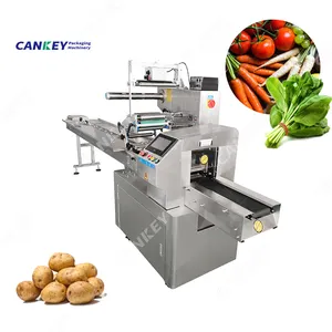 Automatic Cherry Tomato Sealing Packing Dried Vegetable Packaging Machine With Tray