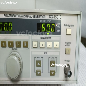 Credx/jung Jin เครื่องกำเนิดสัญญาณ FM สเตอริโอ/เครื่องกำเนิดสัญญาณ FM-AM SG-1501B - Product Image 4
